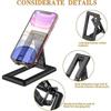 Mobile Phone Holder, Portable Multi Angle Adjustable Smartphone Holder, Ultra Lightweight Universa
