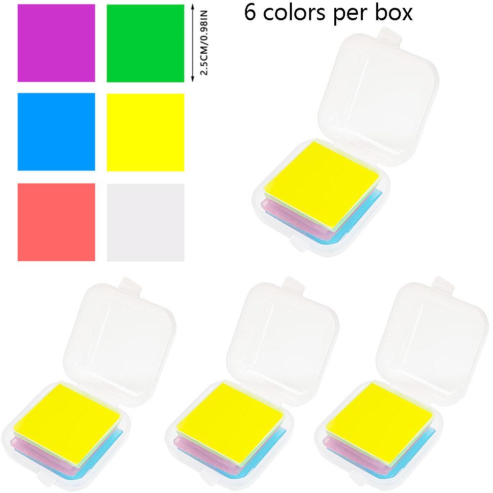 

4 Boxes 2.5cm Silicone Resin DIY Crafts Drilling Mud Dotting Glue Painting Wax Diamond Painting Clay Diamond Art Glue Mud