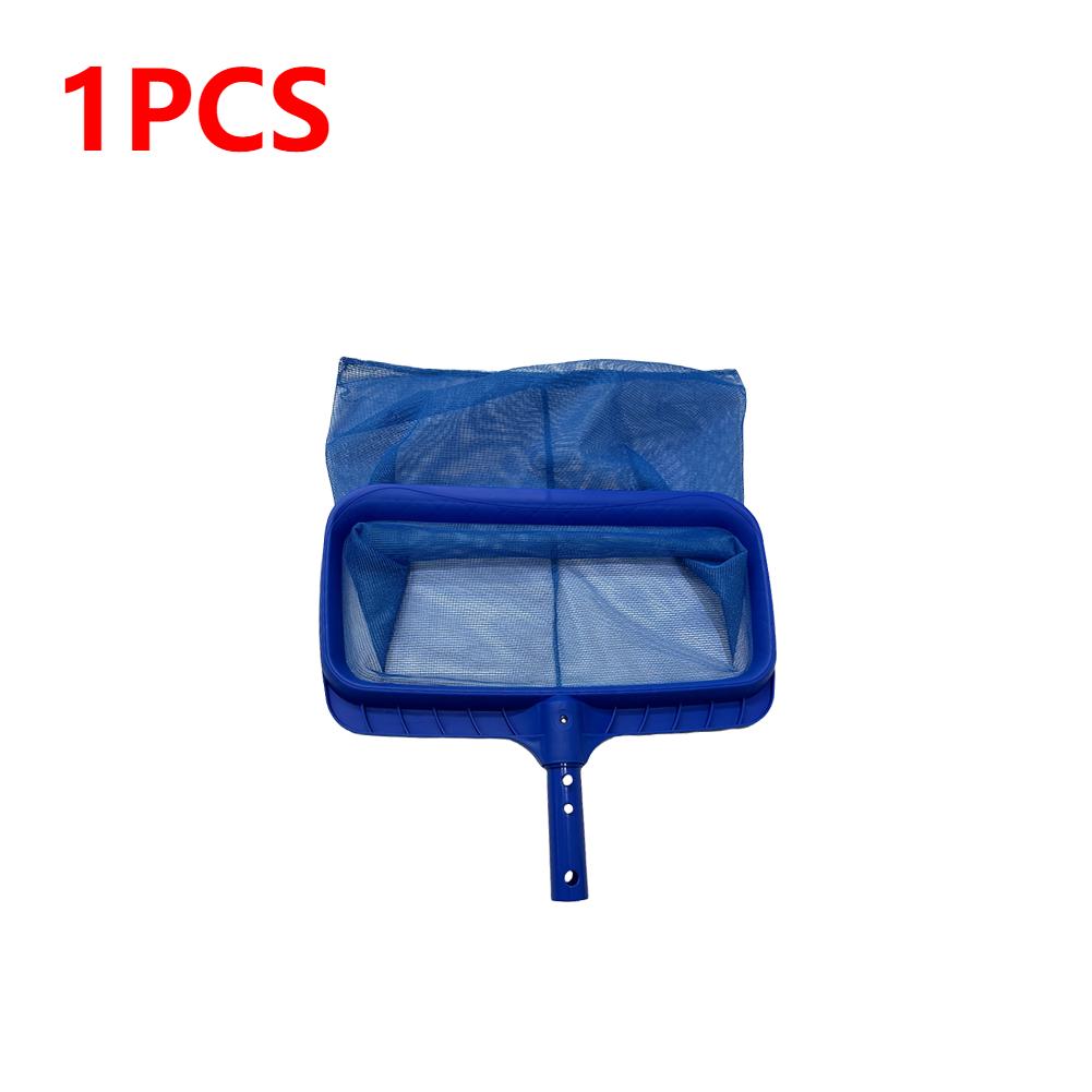 1-3pcs Swimming Pool Cleaning Net Professional Leaf Rake Deep Bag Large Capacity Thickened Frame Pool Leaf Net Pool Accessories