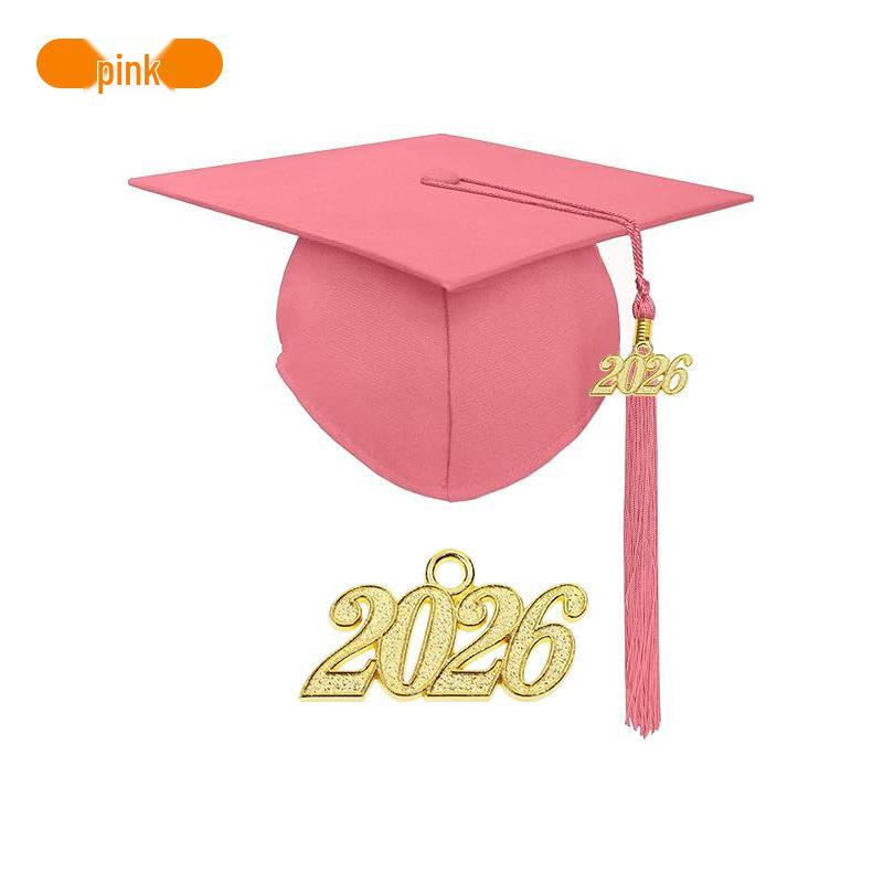 2025 Yıl Etiketli Amerikan Lisans Mezuniyet Şapkası