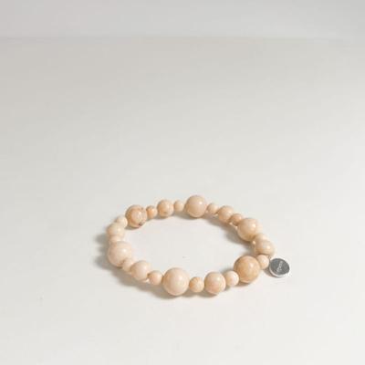 Objet213 Nude Beige Bubble Bracelet