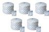 Set of 5 Large Mesh Boxes X Lidded Boxes by Setomonohonpo Two-Tiered [9 8.5cm]