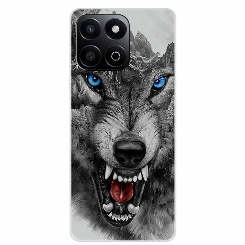 Cool Case For Honor X8C X8b X5b Plus Play 9A X6b X7c X6c Phone Case X 8 6 c b Clear Coque Transparent Silicone Soft Back Cover