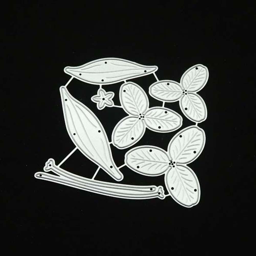 O La Flower Metallo Fustelle Fai da Te Scrapbooking Carta Carte Art Photo Stencil Stampo