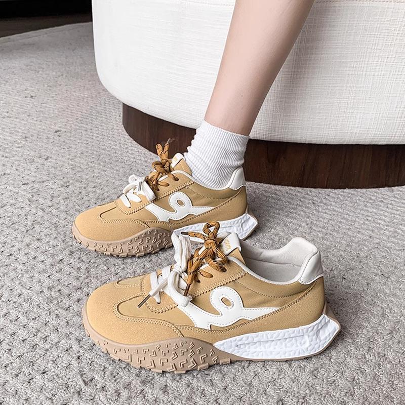 

Casual sneakers women s versatile platform dad shoes 35