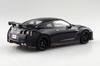 Aoshima Bunka Kyozai Rakupla Snap Car R35 NISSAN NISMO 2017 Meteor Flake Black Pearl Scale Plastic Model 215mm (AOSHIMA) No.05-MB GT-R 1/24