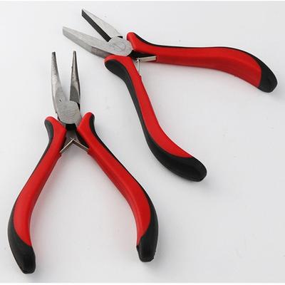 Désagorgeur d'hameçon multifonctionnel Coupe-ligne Outil multifonction en aluminium Équipement de pêche Pince à nez plat/coudé Pinces d'hameçon de pêche