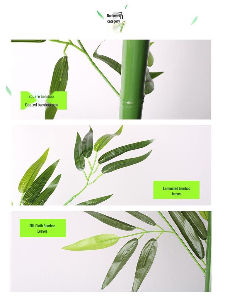 Indoor Faux Bamboo Partition Screen for Decoration