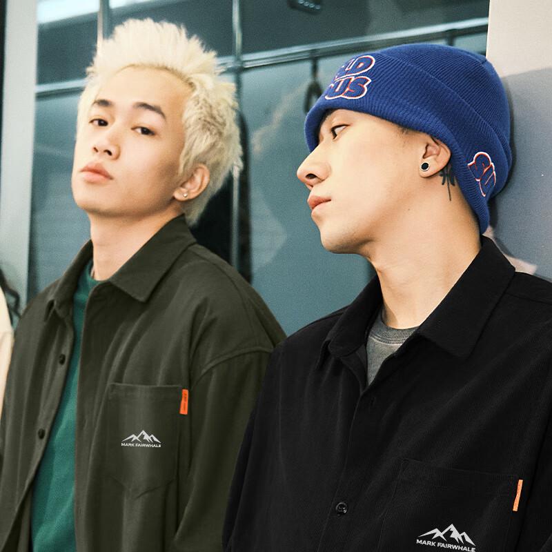 Mark Fairwhale Men's Corduroy Long-Sleeve Shirt Jacket