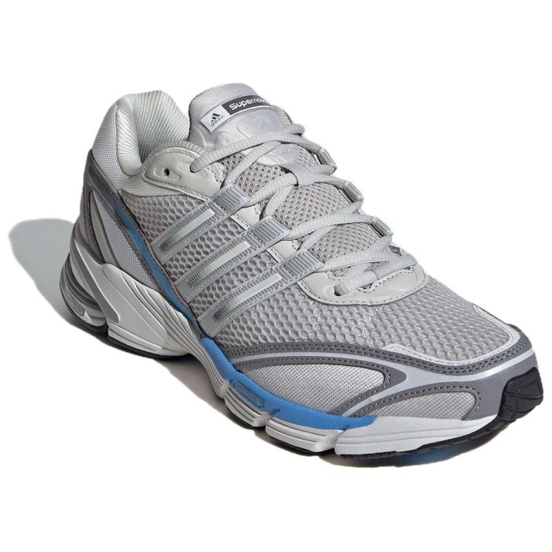 Adidas SUPERNOVA CUSHION 7 Slip-Resistant Low-Top Running Shoes Unisex Gray Blue Sneakers IF1819