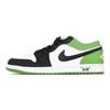 Jordan Air Jordan 1 Vintage Basketball Shoes Men's Low top White/Green/Black HF4823-100(TeamP-)