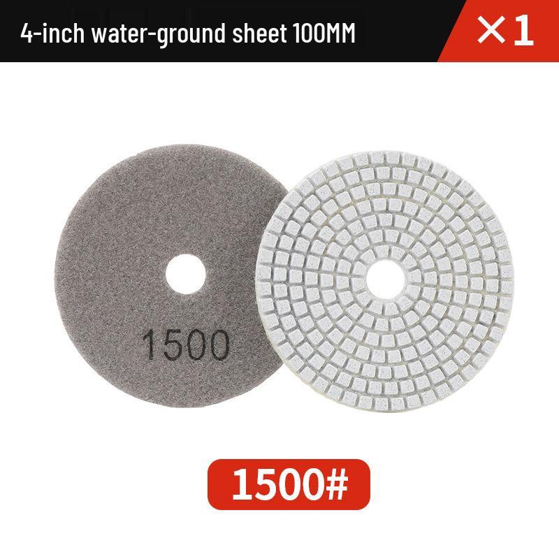 3/4 inch Wet Stone Polishing Pad for Marble, Granite, Quartz - Angle Grinder Compatible (100mm)
