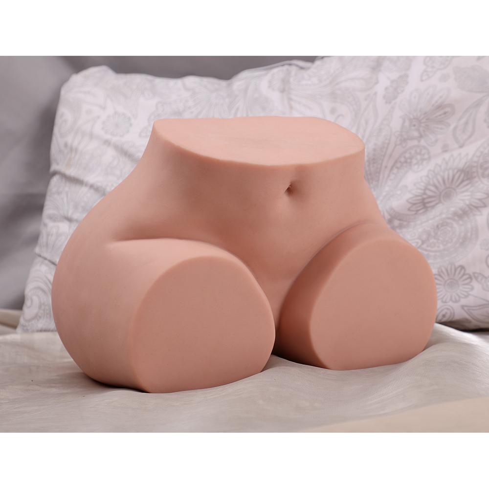 7.5KG Realistic Hip Masturbator for Men - 2 Hole Design (Deep Vagina & Tight Anal) with 3D Lifelike Pussy and Ass&Ultra-Realistic Sex Doll Hip
