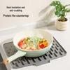 Silicone Heat-Resistant Drain Mat & Non-Slip Chopping Board Fixer
