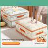 Transparent Pvc Travel Storage Bag With Mesh Compression For Moving And Packing