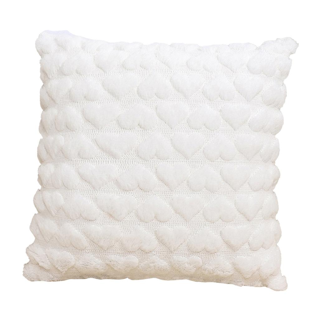 Valentine's Day Throw Pillow Covers With Hearts Decorative Accents Throw Pillow Covers For Couch Sofa Living Room Decor Couple Present Valentine Gift