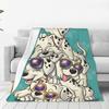 101 Dalmatians Blanket Quality Warm Soft Throw Blanket Spring Picnic Couch Chair Print Bedspread