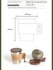 304 Stainless Steel Camping Coffee Cup with Cork Sleeve
