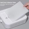 Replacement Nail Vacuum Cleaner Filter Multi-size Nail Dust Collector Filter Paper  Nail Salon