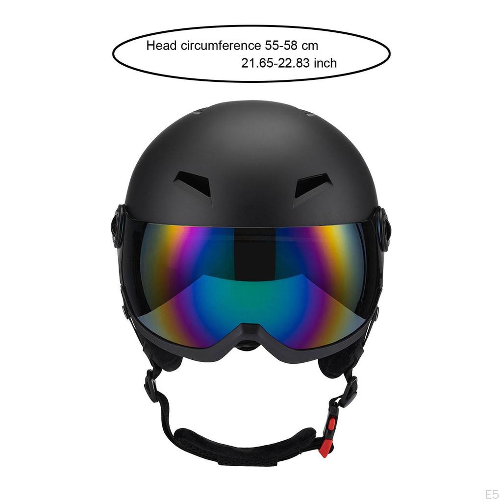 Casco para Esquí y Snowboard con Gafas