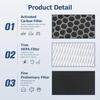 Levoit Air Purifier Parts LEVOIT H132-RF HEPA Material Replacement Air Filter LEVOIT H132 Filter
