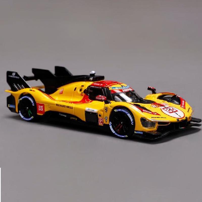 Neu im Sortiment: Bburago 1:43 Ferrari 296 Gt3 2025-#51 2025 499p #83 Meisterschaftsauto 24h Le Mans Legierung Druckguss Auto Modelle Spielzeug Geschenk