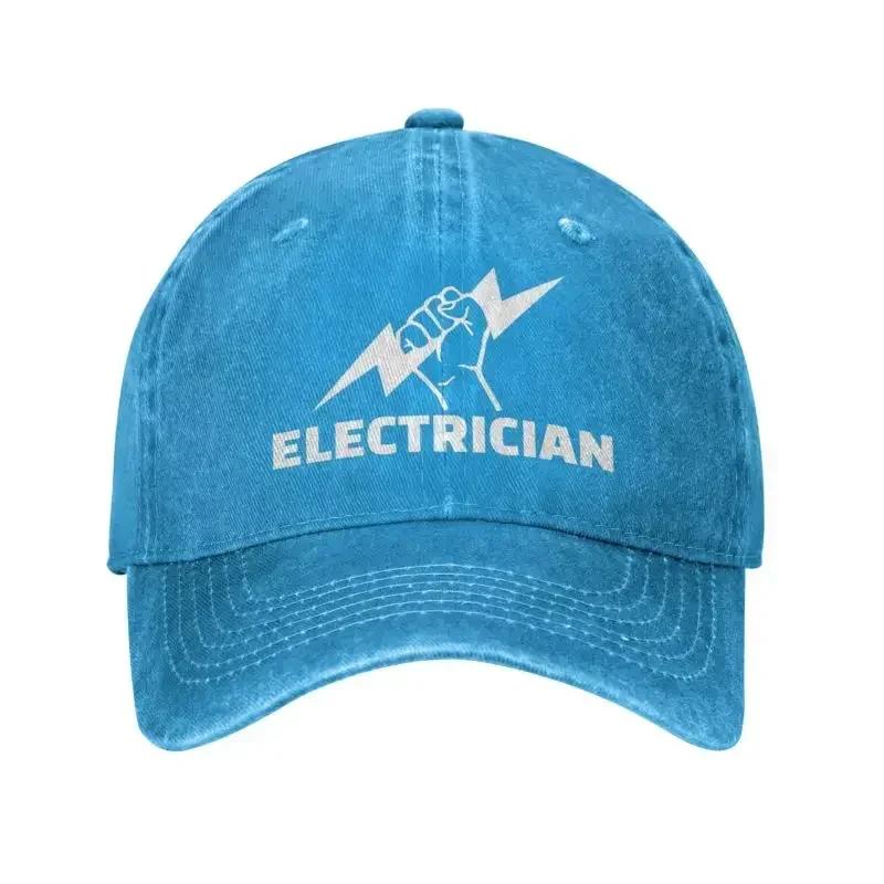 

Personalized Cotton Electrician Baseball Cap Hip Hop Women Unisexs Adjustable Engineer Electrical Power Dad Hat Autumn Adjustable Cap& 8Y