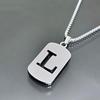 Simple Titanium Steel 26-Letter Necklace for Men and Women - Trendy Minimalist Design