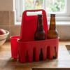 6 Pack Capacity Portable Beer Holder Cup Organizer Drink Holder Beer Bottle Carrier  Picnics