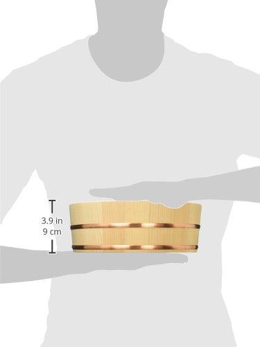 Yamashita Kogei Rice Bowl, Sawara Wood, 24cm, 2-cup Capacity, 120057001