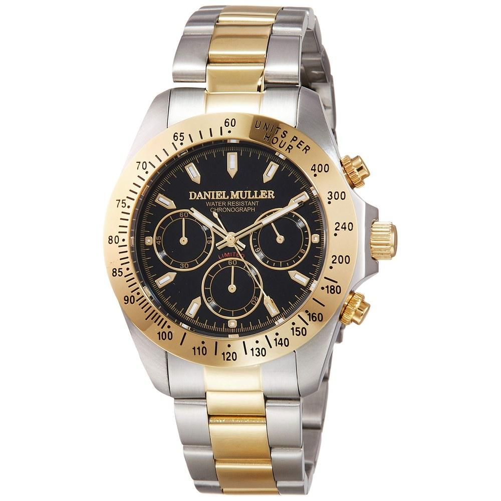 Daniel Muller All Stainless Steel Chronograph