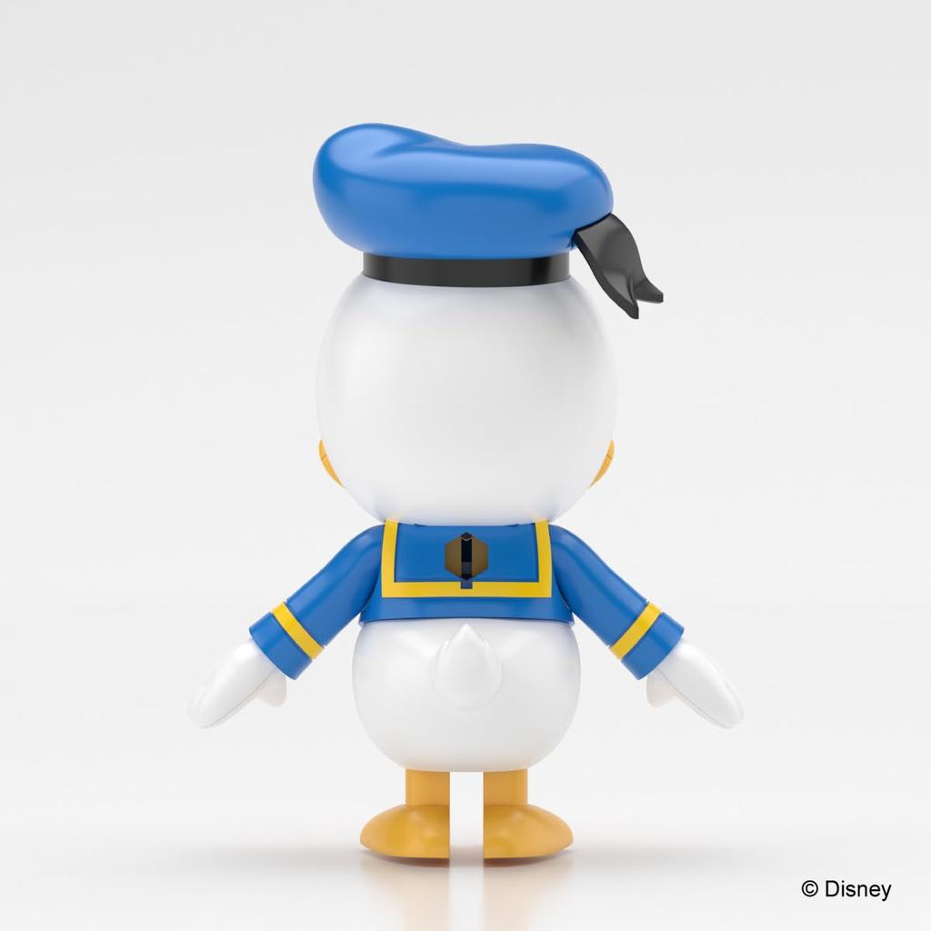 Aoshima Bunka Kyozai Rakupla Tokotoko Disney Character Donald Duck Plastic Model Kit Co., Ltd. No. DP-07 Pre-colored