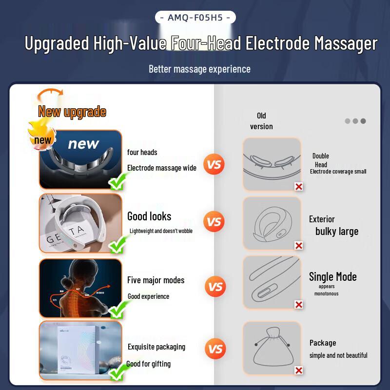 Little Bear Portable Neck Massager with Heat