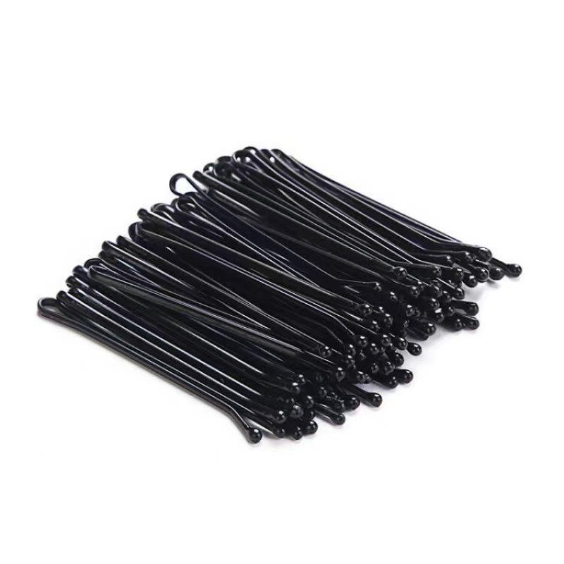 Black Korean Wave Hairpin: Sleek, Adult Clip for Girls & Women