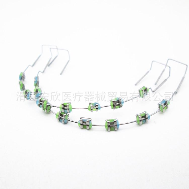 Colorful Fashionable Double Color Dental Brace Decoration Holder