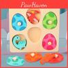 Puzzle Multilayer Wooden Board With Dinosaur Eggs For Kids Brain Development