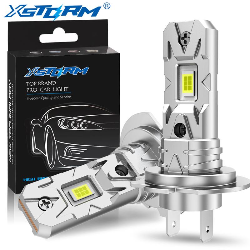 

XSTORM H7 LED Light Canbus 50W 20000LM 6500K LED Headlight Bulb 3570 CSP Auto H7 Headlight 12V Auto Diode Lamp H7 Fanle Light H7