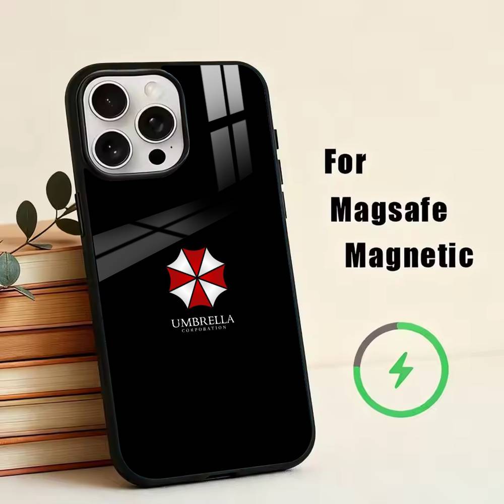 R-Resident Evil Phone Case For iPhone17,16,15,14,13,12,11 Plus,Pro Magnetic For Magsafe Wireless Charging