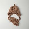 Autumn and Winter New Tassel Pendant Knitted Hat Red Thin Cute Wool Hat Street Warm Windproof Ear Hat