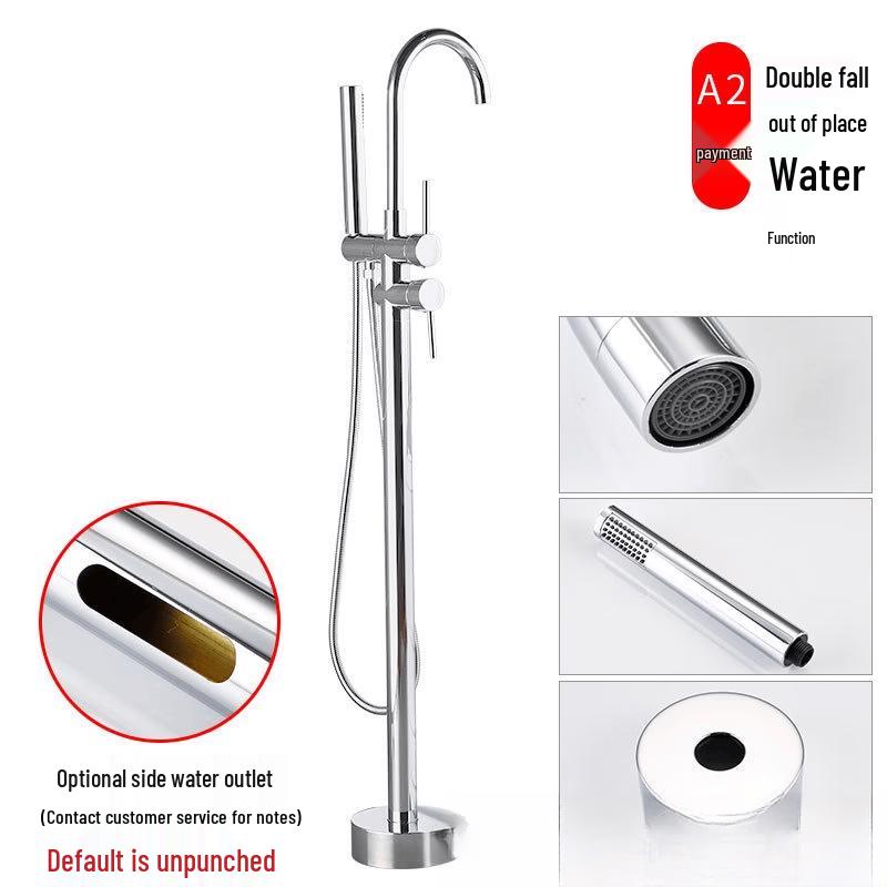 Handun Floor-Standing Bathtub Faucet & Shower Set