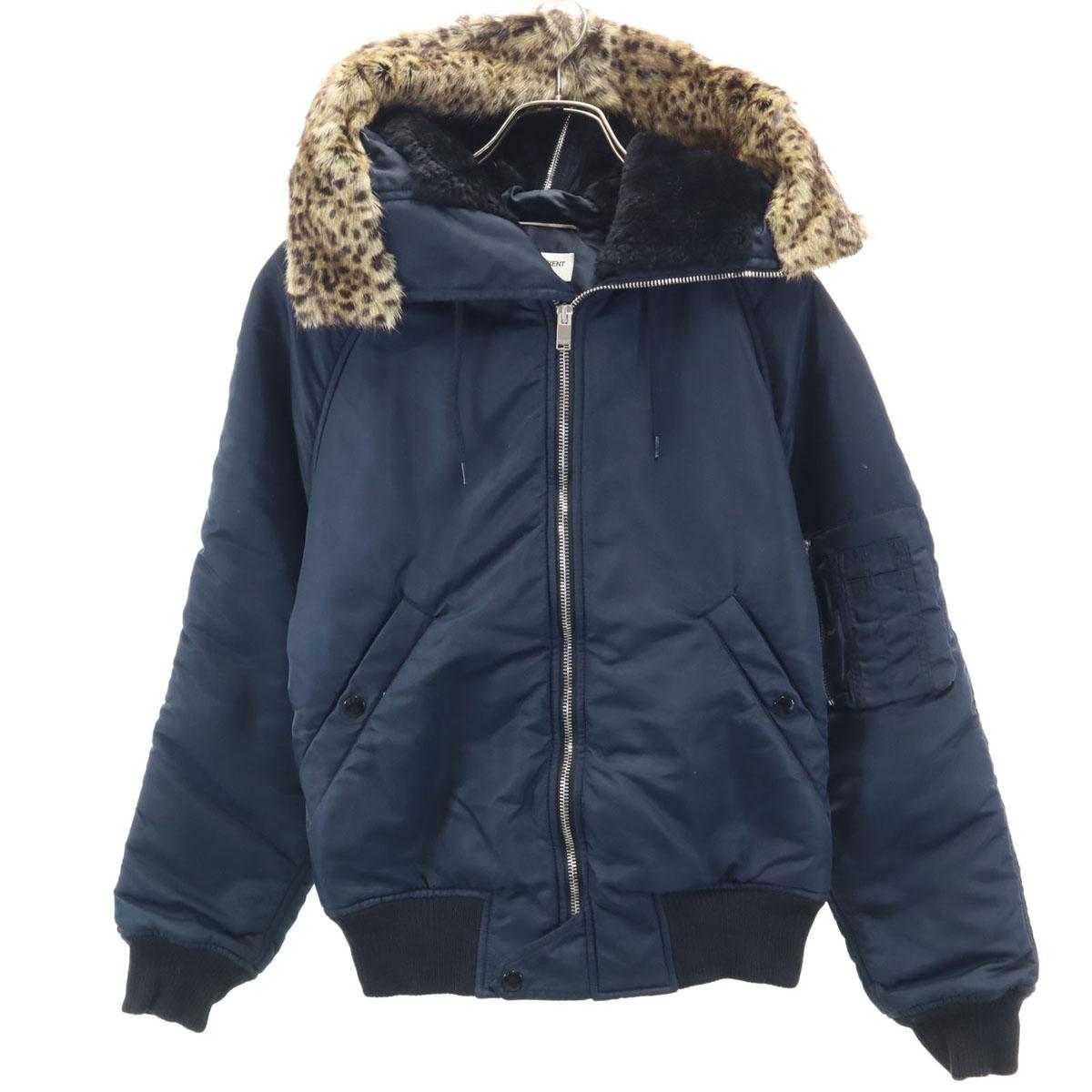 

SAINT LAURENT 15AW Italian marmot fur N-2B Military jacket Flight jacket Men s Used