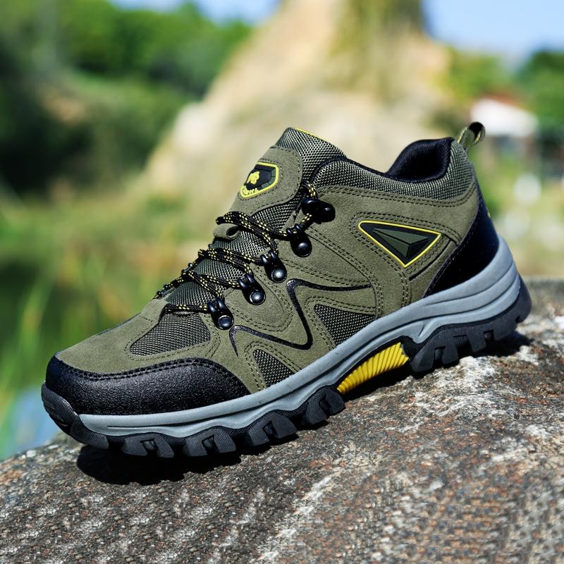 Men's Low Top Hiking Shoes Casual Sneakers Large Outdoor Shoes 39-47