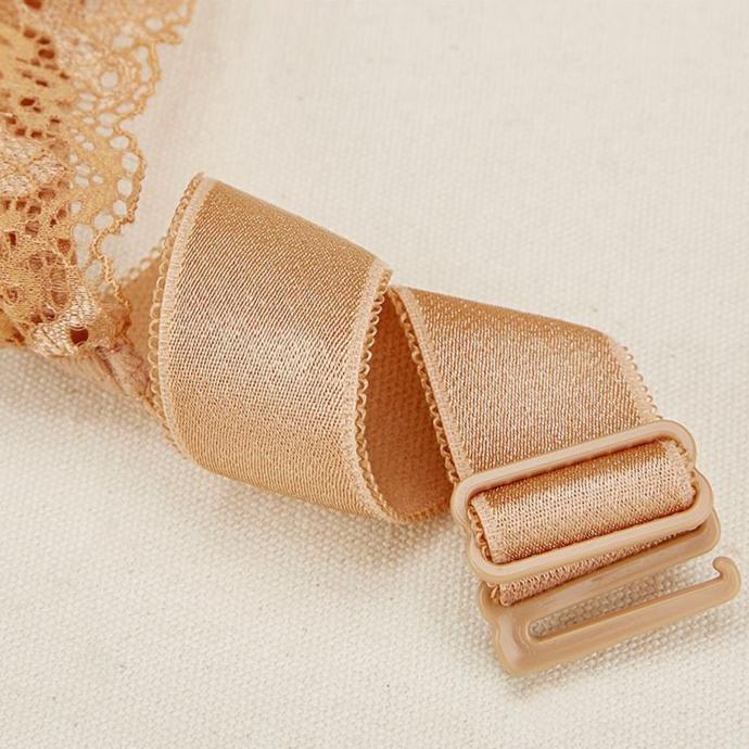 Summer Thin Anti Sagging Bra Without Steel Rims Plus Size Lace Bra Adjustable Double Breast Bra