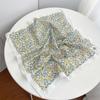 Korean Cotton Square Scarf Breathable Square Handkerchief Cashew Nut Print Silk Scarf  Beach