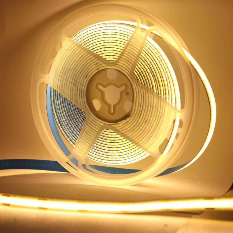 5V USB Waterproof COB LED Strip with Touch Dimming Switch for Cabinets