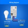 Smart Microwave Radar Sensor Switch for Emergency Stairwell Lighting, 220V