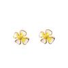 Flower Earrings for Women with Small, Simple and Versatile Forest Style Fresh Colorful Flower Earrings Sweet