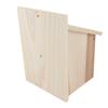 Outdoor Wooden Birdhouse Natural and Safe DIY Birdhouse Breeding Box with Standing Rod