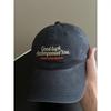 Trendy brand fashion embroidery letter baseball cap children spring and summer versatile casual visor couple peaked cap men