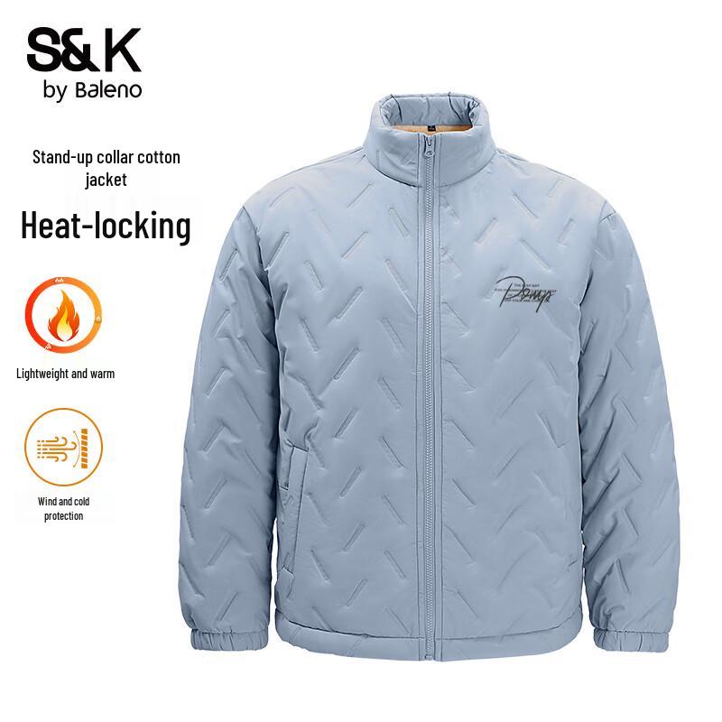 

Baleno S&K Series Men s Winter Retro Print Padded Jacket 2XL